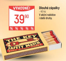 Zápalky Solo