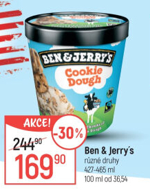 Zmrzlina v kelímku Ben&