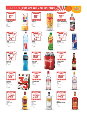 akční leták Globus 9.10.2024-15.10.2024