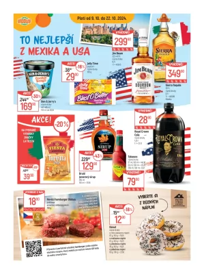 akční leták Globus 9.10.2024-15.10.2024