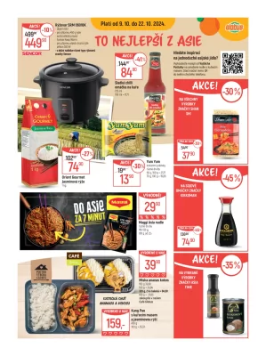 akční leták Globus 9.10.2024-15.10.2024