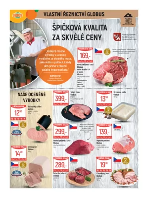 akční leták Globus 9.10.2024-15.10.2024