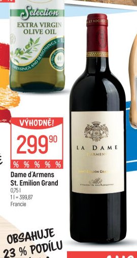 Dame d'Armens St. Emilion Grand