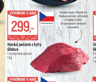 Hovězí pečeně z kýty Globus