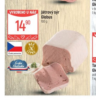Játrový sýr Globus
