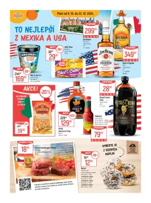 akční leták Globus 9.10.2024-15.10.2024