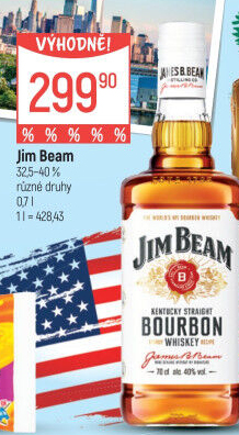 Bourbon Jim Beam