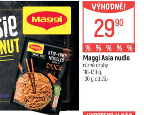 Nudle smažené Asia Maggi