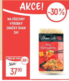 Těstoviny vaječné Shan'