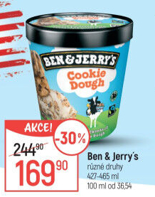 Zmrzlina v kelímku Ben&