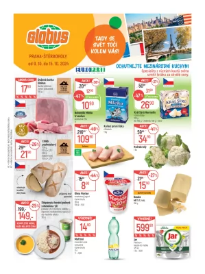 akční leták Globus 9.10.2024-15.10.2024