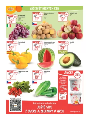 akční leták Globus 9.10.2024-15.10.2024