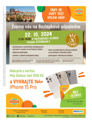 akční leták Globus 9.10.2024-15.10.2024