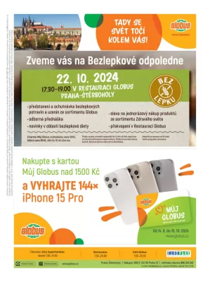 akční leták Globus 9.10.2024-15.10.2024