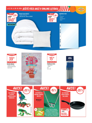 akční leták Globus 9.10.2024-15.10.2024