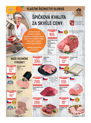 akční leták Globus 9.10.2024-15.10.2024