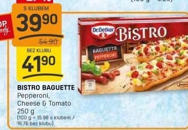 Bageta k rozpečení mražená Bistro Dr. Oetker