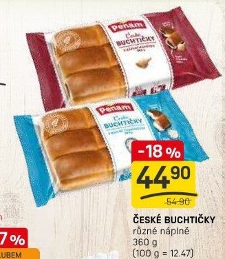 České buchtičky Penam