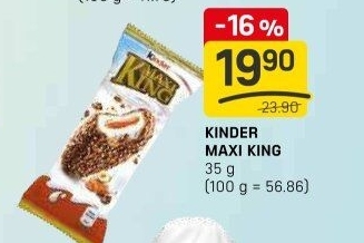 Dezert Maxi King Kinder