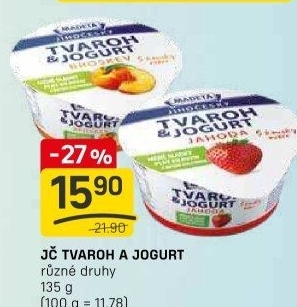 Dezert tvaroh s jogurtem jihočeský Madeta