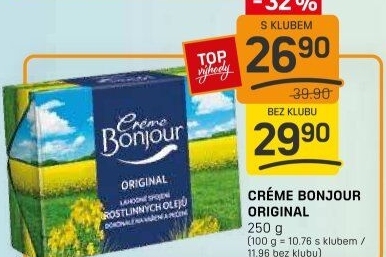 Margarín Créme Bonjour Rama