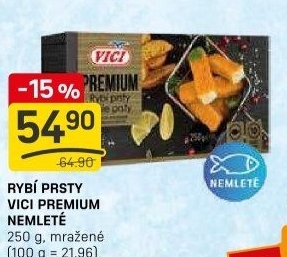 Rybí prsty nemleté mražené Vici Premium