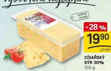 Sýr Císářský 30% Madeta