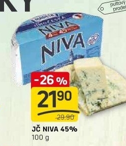 Sýr Niva Jihočeská 45% Madeta