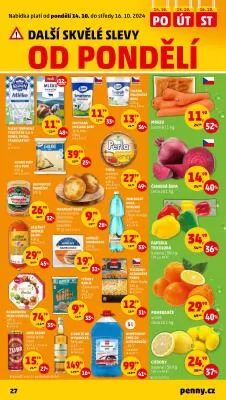 akční leták Penny Market 10.10.2024-16.10.2024