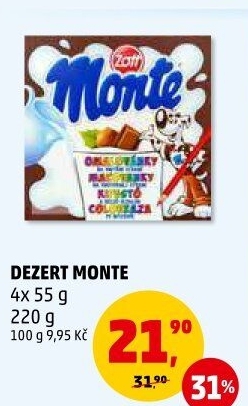 Dezert Monte Zott