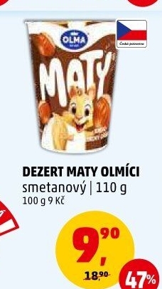 Dezert Olmíci Maty Olma