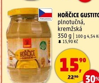 Hořčice kremžská Gustito