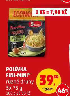 Instantní nudlová polévka Fini-Mini Podravka