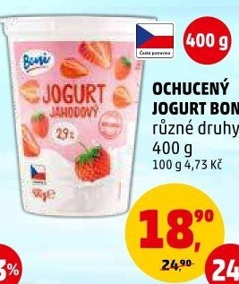 Jogurt ochucený Boni