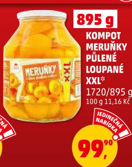 Kompot meruňky Karlova Koruna