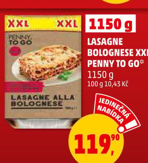 Lasagne alla Bolognese Penny To Go