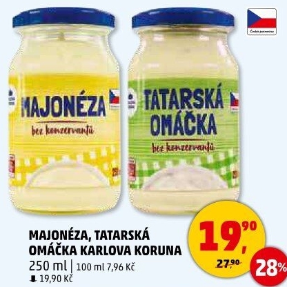 Majonéza Karlova Koruna