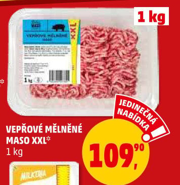 Maso mleté vepřové