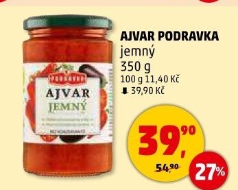 Omáčka Ajvar Podravka