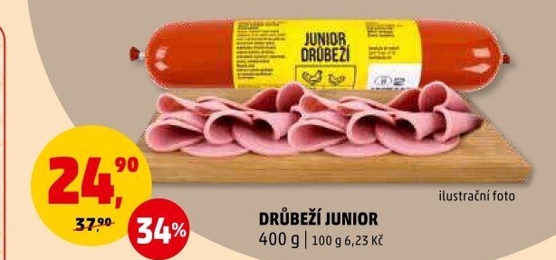 Salám drůbeží Junior