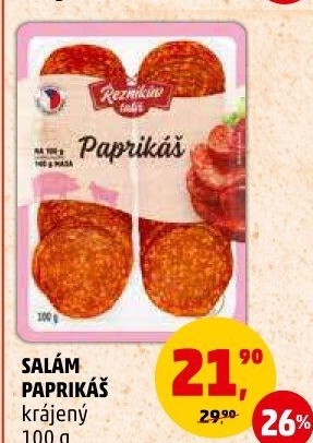 Salám Paprikáš Karlova Koruna
