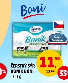 Sýr čerstvý Boník Boni