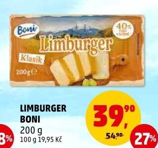 Sýr Limburger Boni