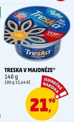 Treska v majonéze Ryba Košice