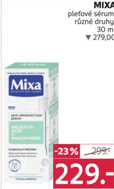 Pleťové sérum Mixa