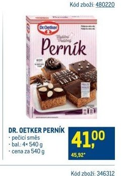 DR. OETKER PERNÍK