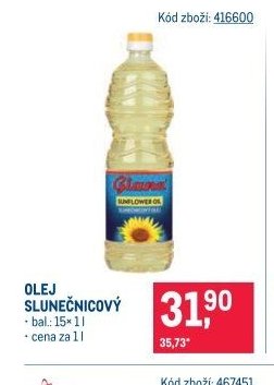 Olej slunečnicový