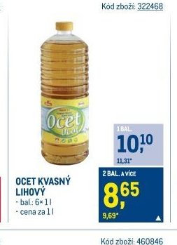 Ocet kvasný lihový