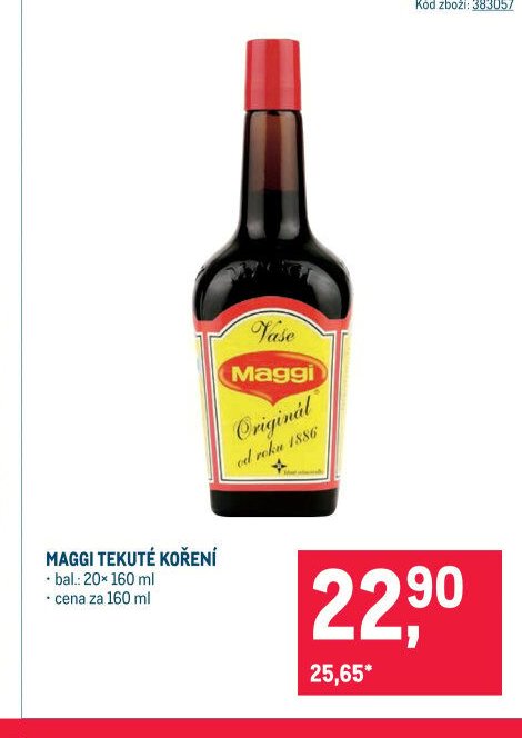 MAGGI TEKUTÉ KOŘENÍ