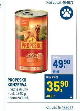 PROPESKO KONZERVA